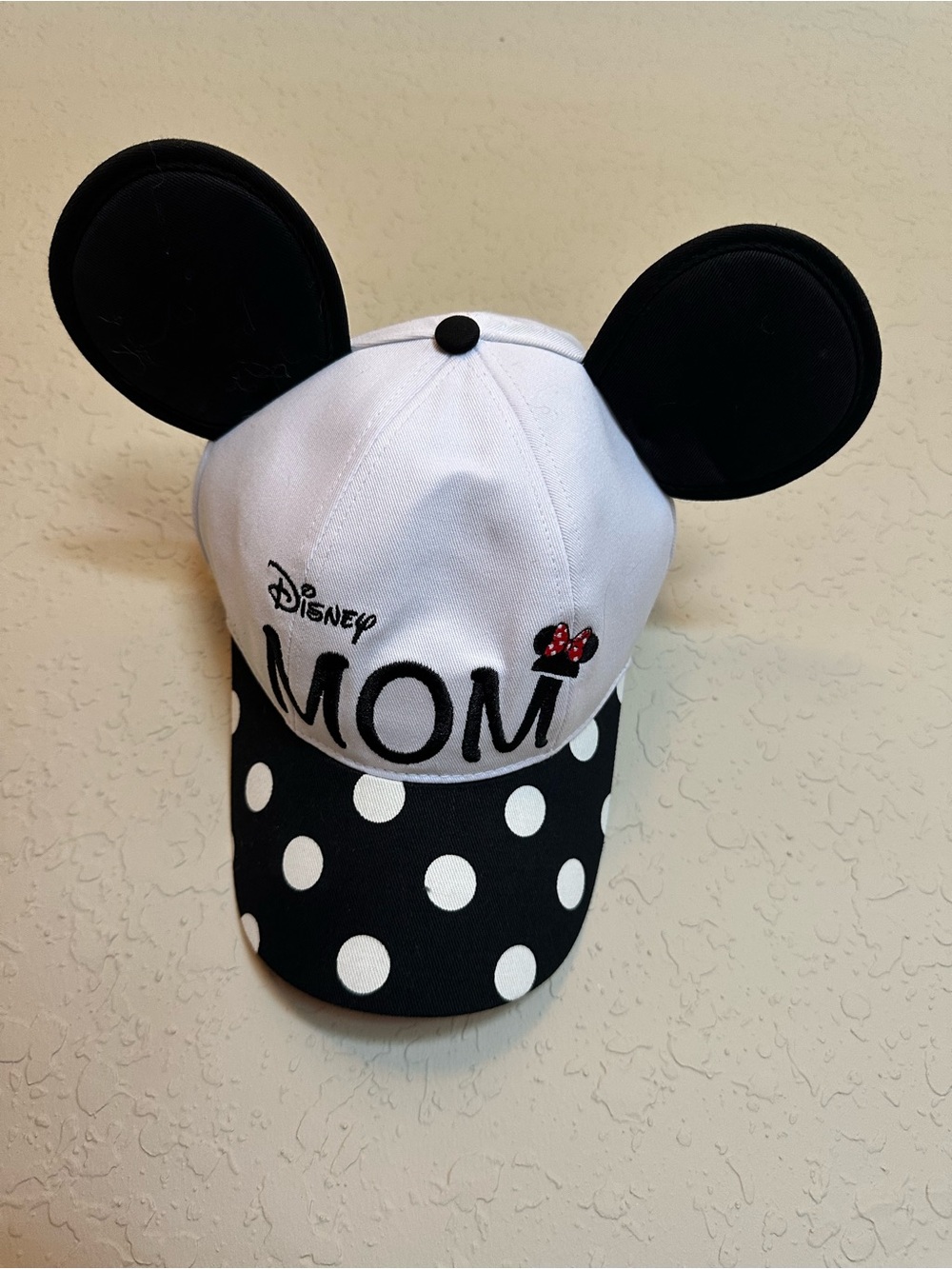 Disney Mom and Dad Mickey Ear Hat - Black & White